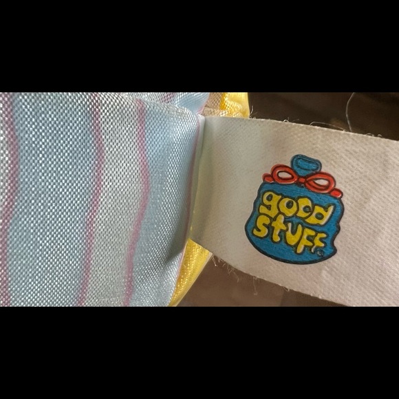 Yellow and Blue Striped Jester Doll - Picture 4 of 10